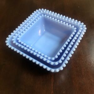 3 Square Serving Dishes